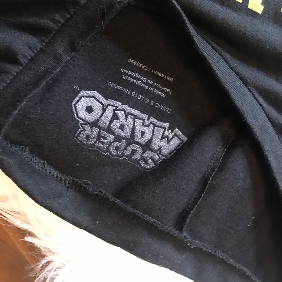 DONKEY KONG Women’s Tee Super Mario T-Shirt L Video Game Clothes Black - Picture 3 of 6